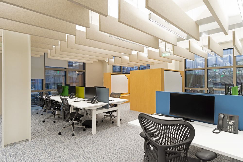 Acoustic Baffle Ceiling Panels